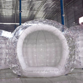 NB-TE037 Commercial portable black white blow up party house inflatable dj led booth tente gonflable blowup tent inflatable nightclub